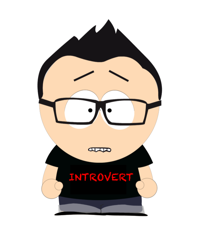 An avatar of Michael Eisenbraun as a introvert